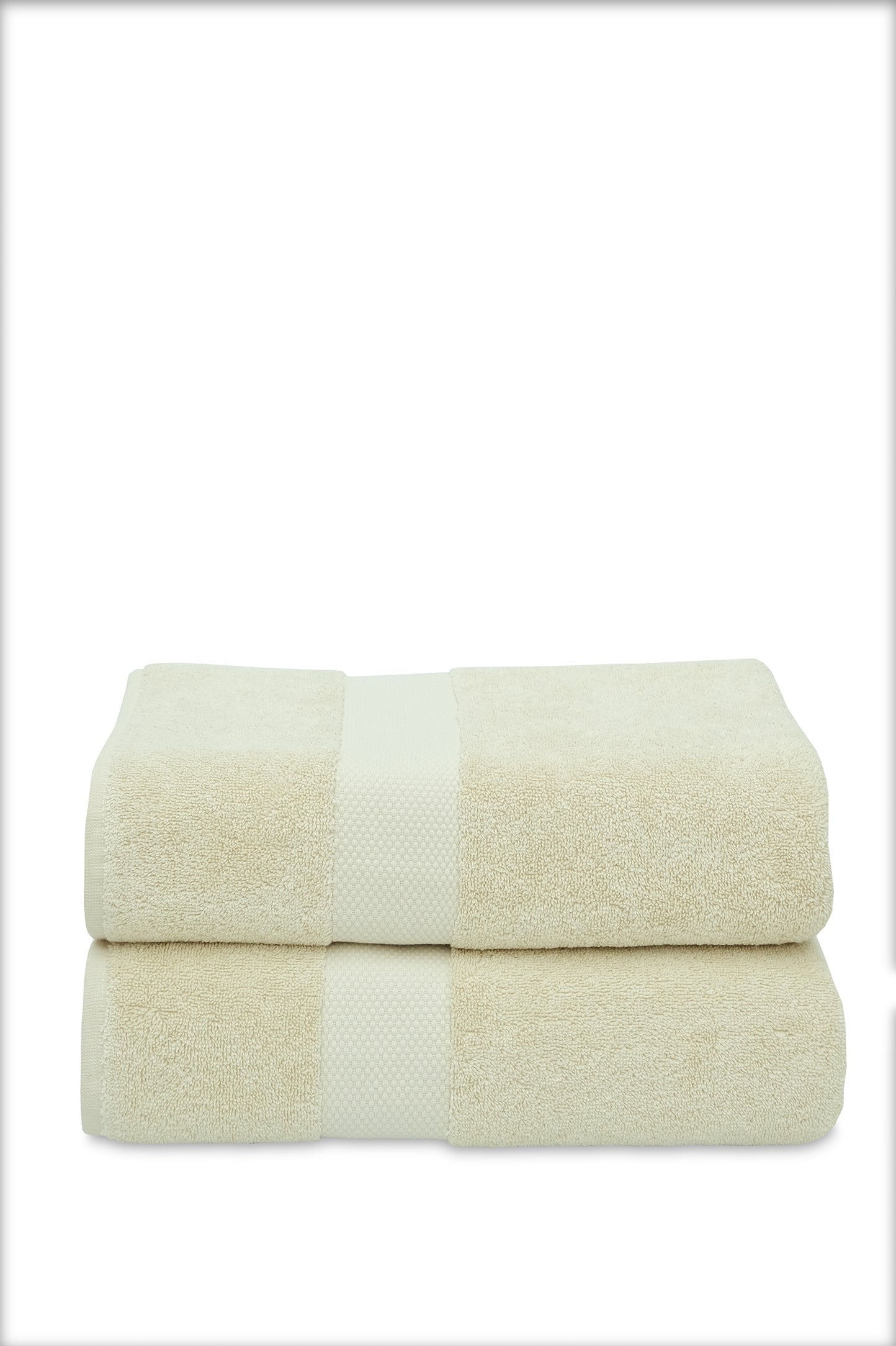 Suvi NYC 2-Piece Bathroom Towel Set 100% Quality Soft Turkish Cotton 600 GSM