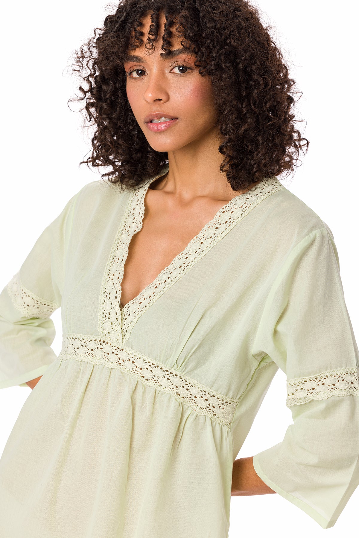 Suvi NYC. Women's short-sleeve summer dress. 100% quality Turkish cotton. 