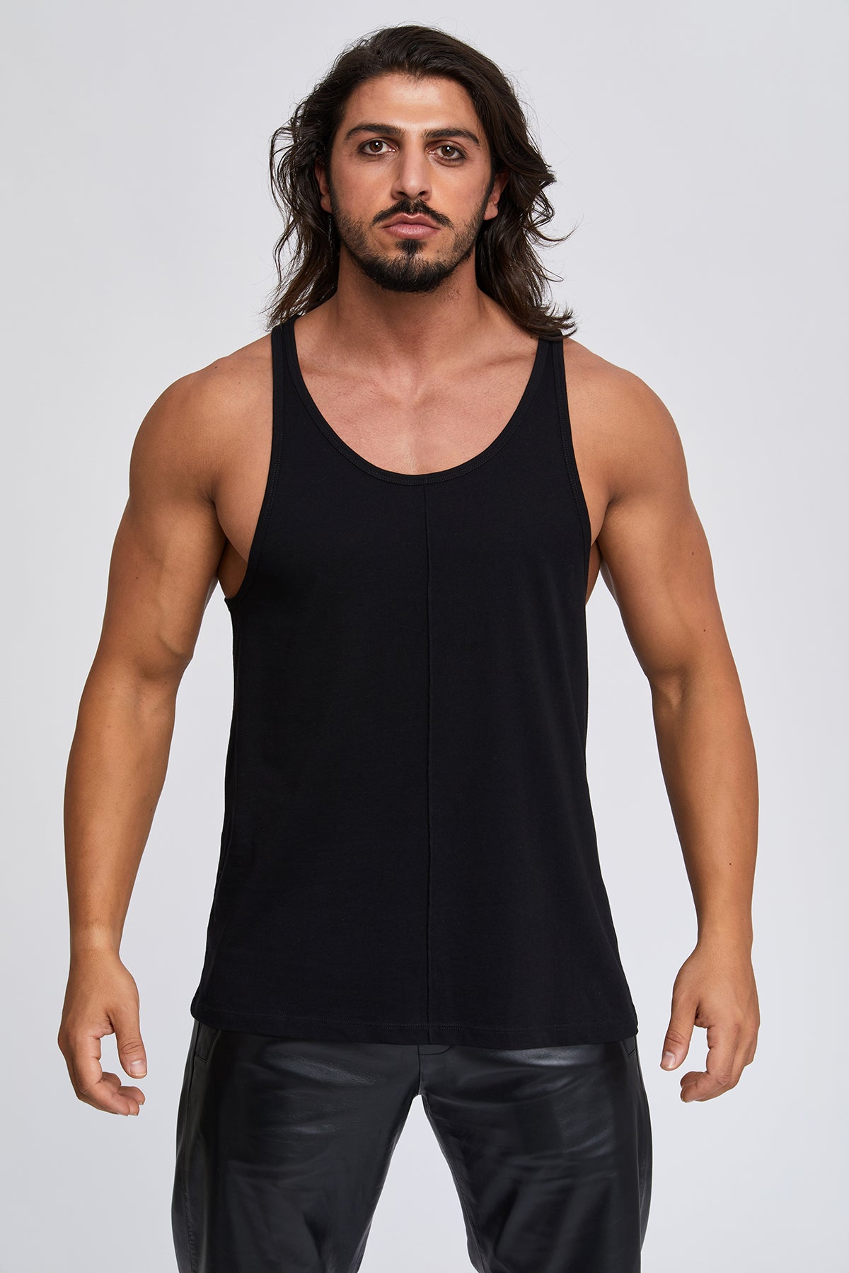 Men's tank tops. 100 % Turkish Pima cotton. Great quality. Preshrunk. Work  Out. Sports. Gym. Yoga. Tank Tops.