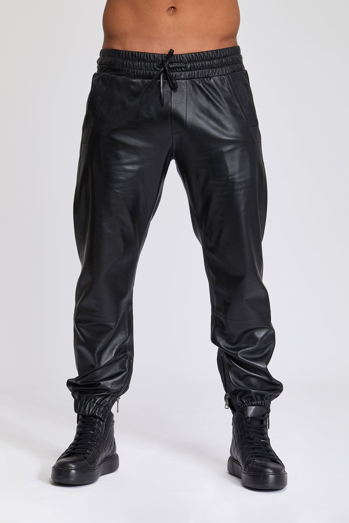 Black leather pants men – SokolArmory