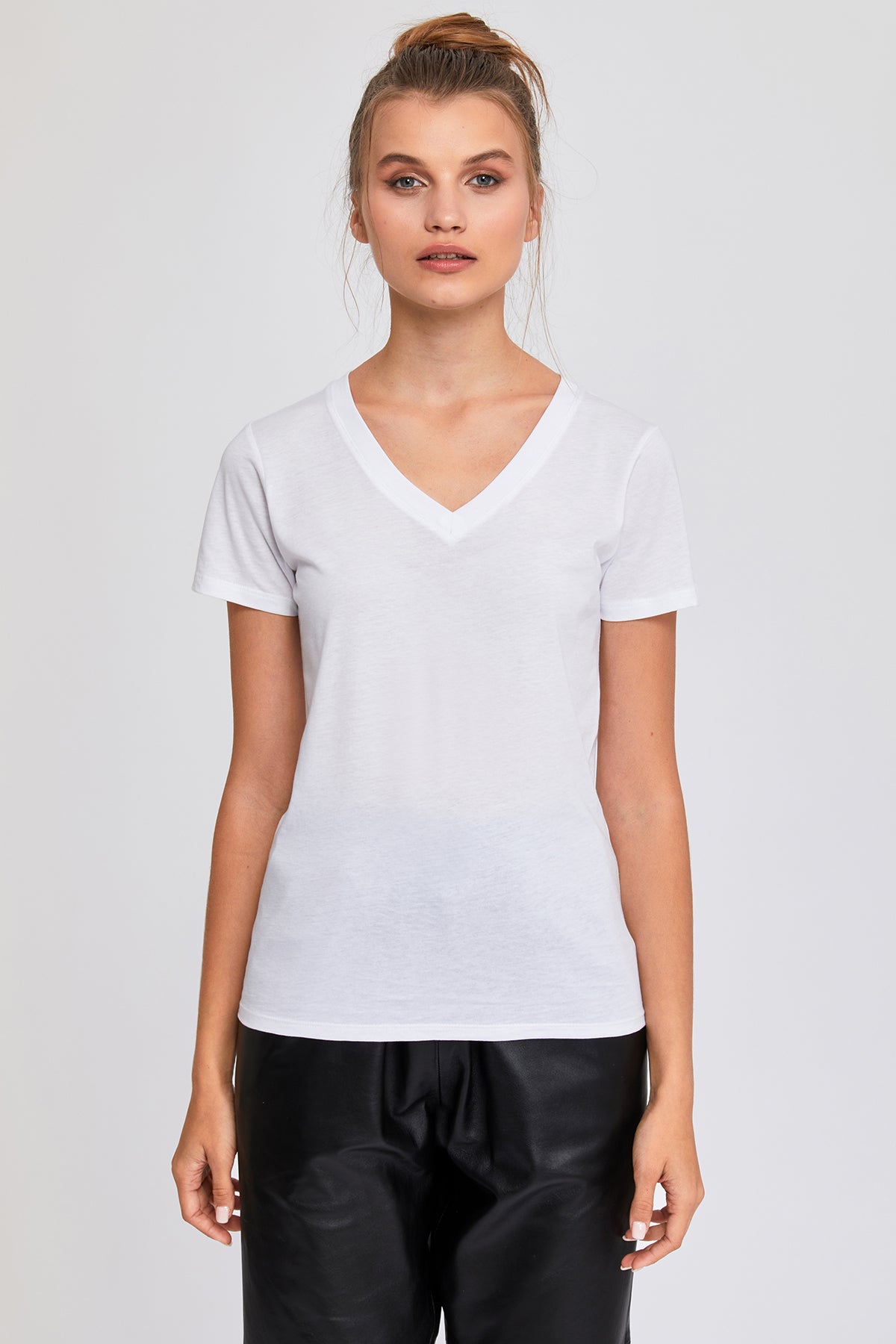 Women's Contemporary V-Neck t-shirts- tops and tees. 100 % great quality Turkish Pima cotton. Luxurious,stylish. HUGE WINTER SALE.