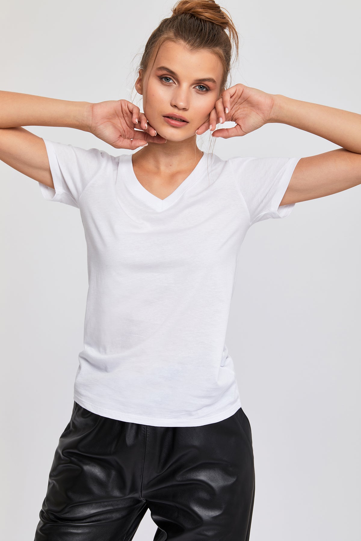 Women's Contemporary V-Neck t-shirts- tops and tees. 100 % great quality Turkish Pima cotton. Luxurious,stylish. HUGE WINTER SALE.