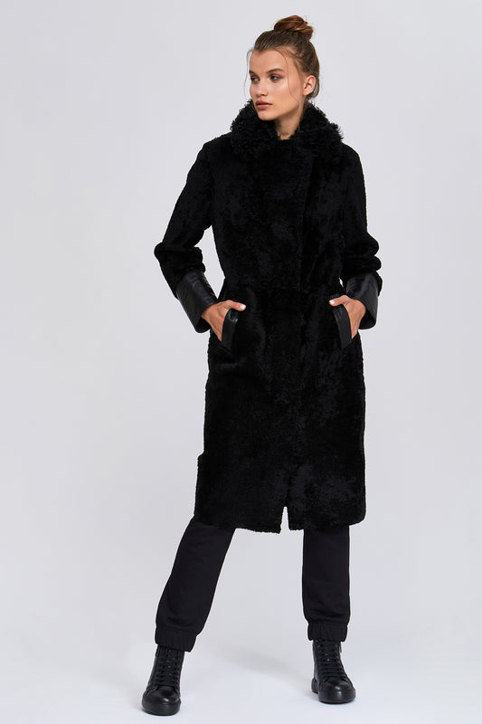 Women's Real Shearling Winter Coats. High-End Quality. 100 % Turkish Sheepskin. Cold Weather Essentials in great design. Stylish. Luxurious.