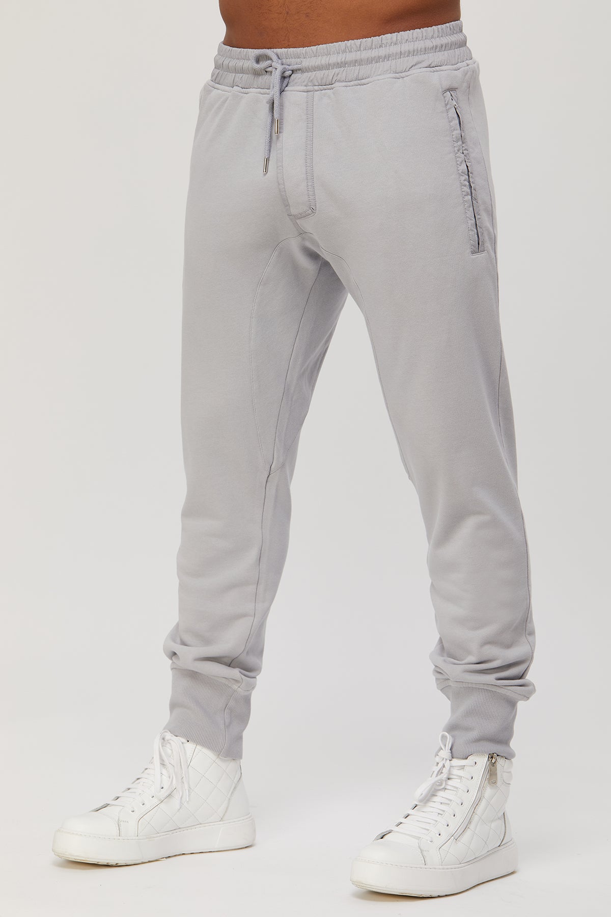 Good quality grey joggers hot sale