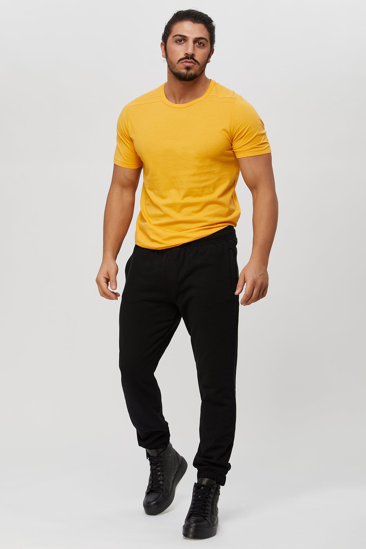 Men's sweatpants - active fleece joggers. 100 % great quality Turkish Pima  cotton preshrunk. Zippered pockets. Sports. Gym ,Yoga, Fitness.